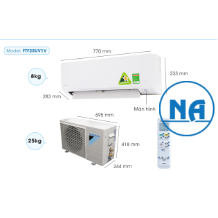 Máy lạnh Daikin FTF25UV1V 1.0 HP (1 Ngựa)