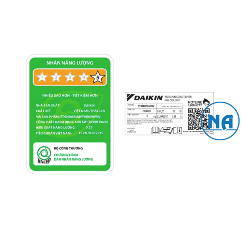 Máy lạnh Daikin Inverter 2.5 HP (2.5 Ngựa) FTKB60XVMV