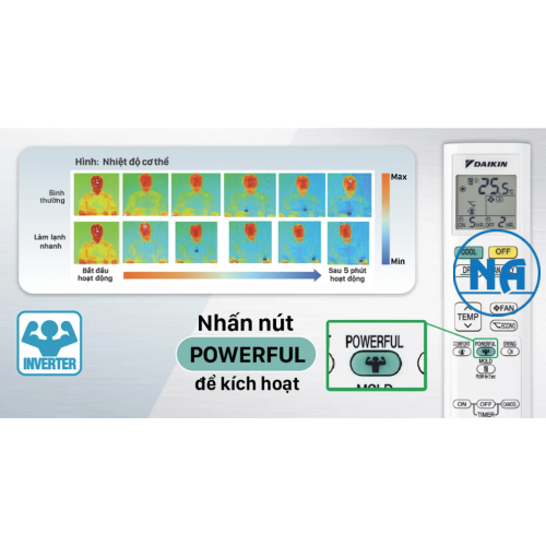 Máy lạnh Daikin Inverter 2.5 HP (2.5 Ngựa) FTKF60XVMV model 2023
